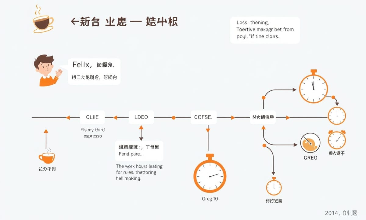 黑色星期五降臨!支付系統崩潰時唯一在喝第三杯濃縮咖啡的男人