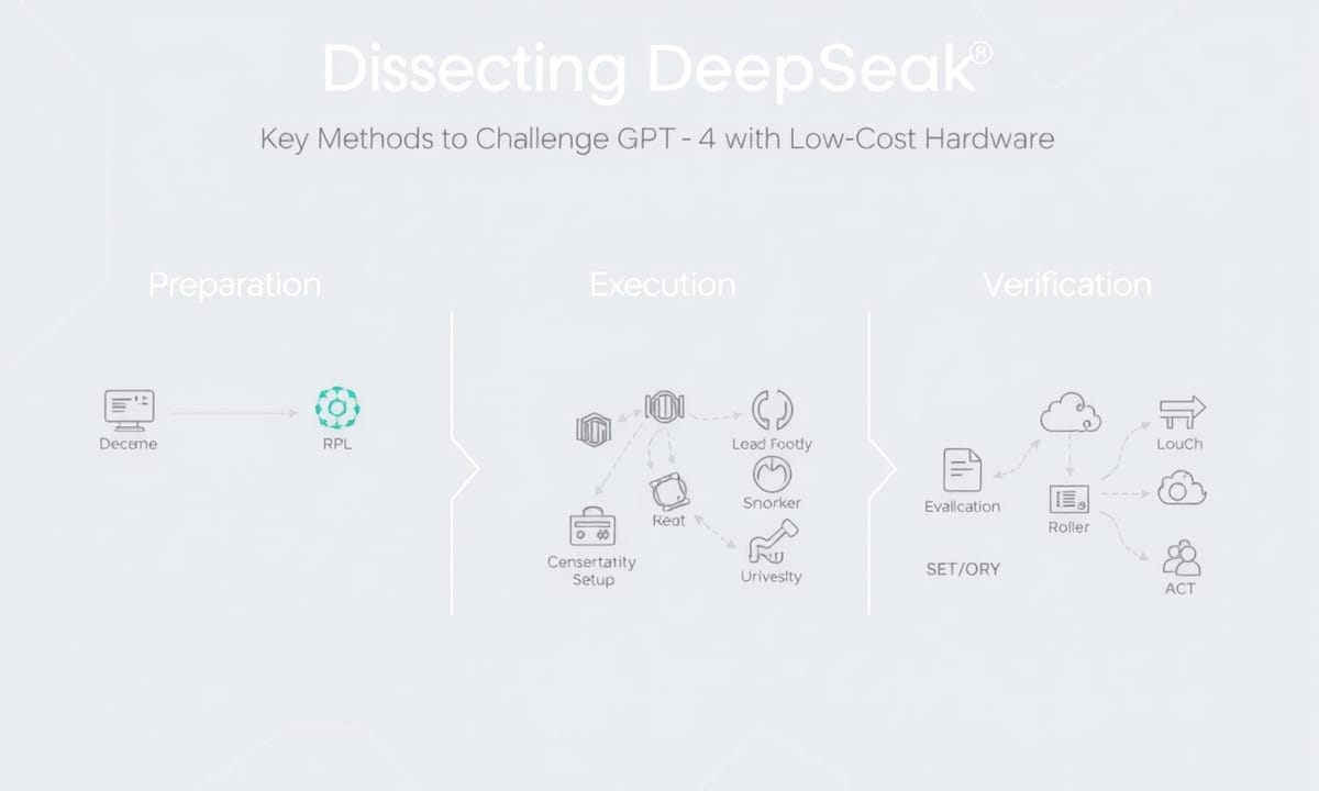 拆解DeepSeek用低成本硬體挑戰GPT-4的關鍵手法