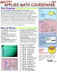 多媒體應用數學課程教材(原文:Multimedia Applied Math Courseware)