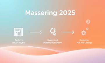 掌握2025年客製化系統效能數據與API優化方法
