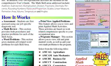 多媒體應用數學課程教材(原文:Multimedia Applied Math Courseware)
