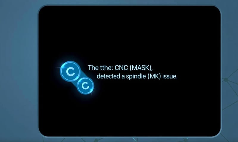 過程示意：AI 正在進行的「填空遊戲」