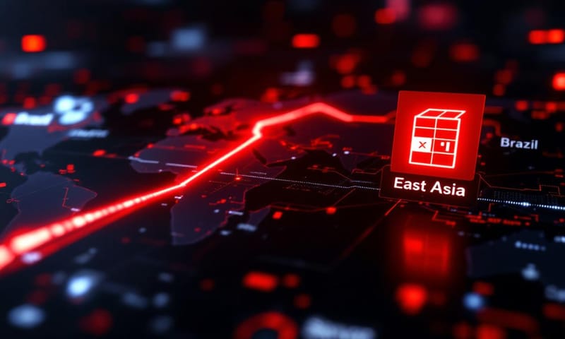 攻擊視覺化：從巴西到我主機的連線