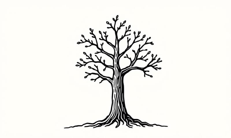 AI 學習路徑就像一棵樹，可以根據自己的背景選擇不同分枝。