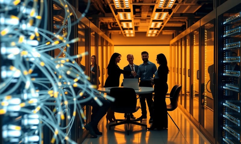 人類的協作精神與複雜的科技系統融合，共同構築了穩定的現代社會。