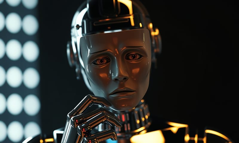 AI 情感的隱喻：一個反射他人情緒的面具