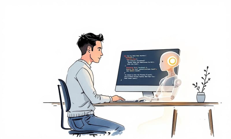 AI 協作開發流程示意