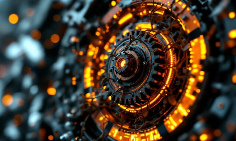 卡住的 AI 齒輪：問題往往不在技術本身，而是驅動它的思維方式。