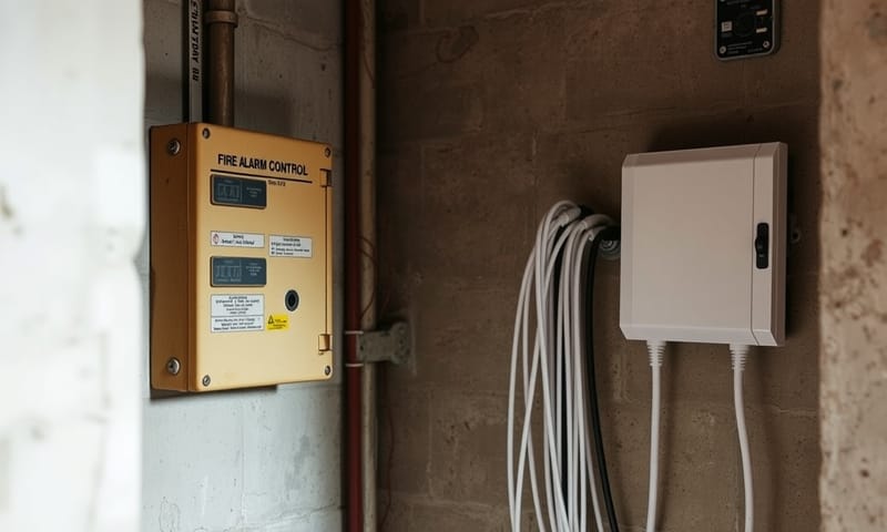 老舊社區機電室的真實改裝環境