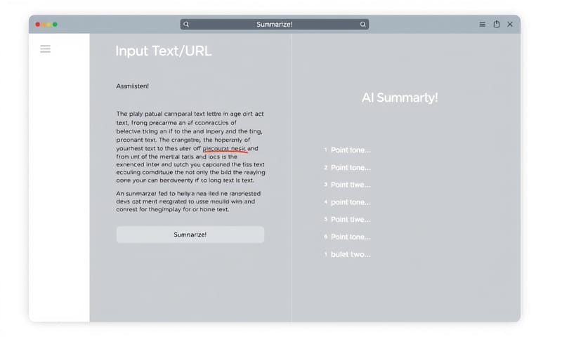 用 Gradio 打造的摘要工具介面