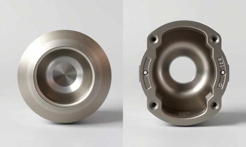 改善前後的鑄件品質對照