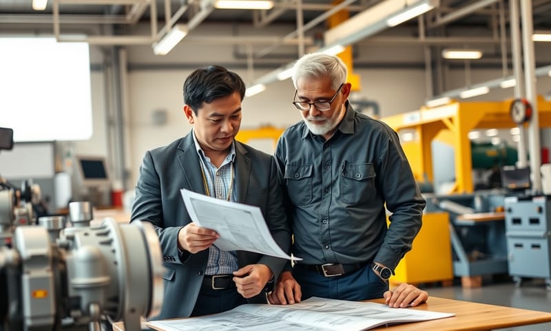 圖二:一個好的採購顧問,能夠在會議室裡與你討論策略,也能親赴產線現場了解實際運作的挑戰。