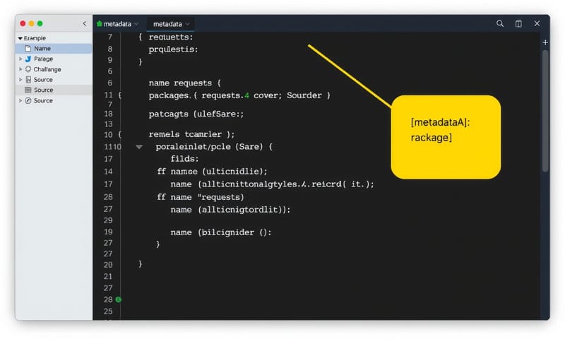 pylock.toml 檔案結構示意