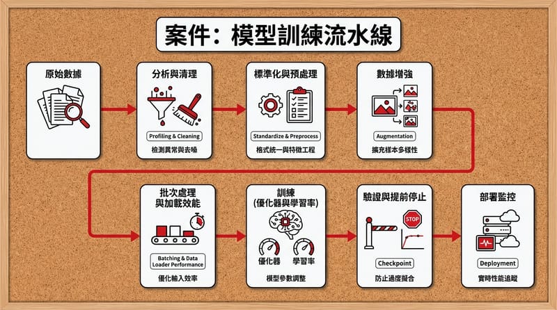 概念總覽：從「資料現場」到「可上線模型」的破案路線